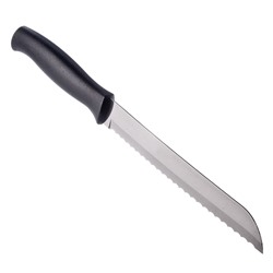 Нож для хлеба 18см, черная ручка 23082/007 Athus Tramontina /1/12/120/ 871-162