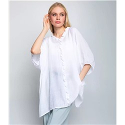 Блуза #МСК7757, белые