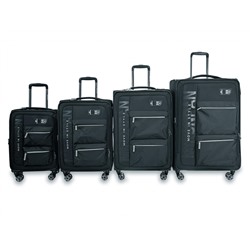 Комплект из 4-х чемоданов  50159 Темно-серый