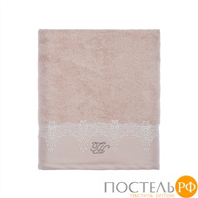 T1210T10251105 Полотенце Tivolyo Home JULIET бежевый 75X150