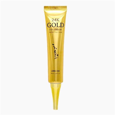 Lebelage Увлажняющий крем для глаз с экстрактом 24К золота / 24 Gold Eye Cream, 40 мл