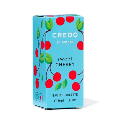 Туалетная вода женская CREDO in AMORE Sweet Cherry, 60 мл (по мотивам Cherry In The Air (Escada)