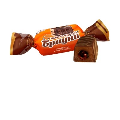 Шоколадный брауни конфеты 0.5 кг