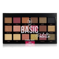 TF Тени для век палетка 18 цветов BASIC PALETTE розовое шампанское  CTE42