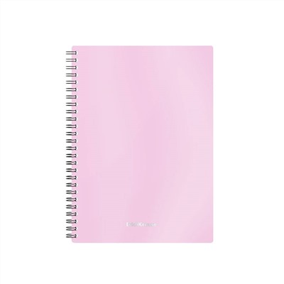 Тетрадь с пласт обл Candy, розовый, А5, 80л, клетка (4 шт)