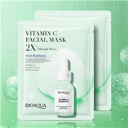 BioAqua Тканевая маска с витамином С Vitamin C Facial Mask, 30 гр.