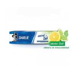 Отбеливающая зубная паста Лимон и Лайм от Darlie Lime and Salt, 140 g