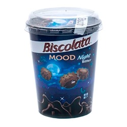 Печенье Biscolata Mood Bitter с черным шоколадом 115 гр