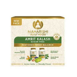 Амрит Калаш Махариши без сахара, Amrit Kalash Sugar Free, Maharishi Ayurveda tablets, 120 таб