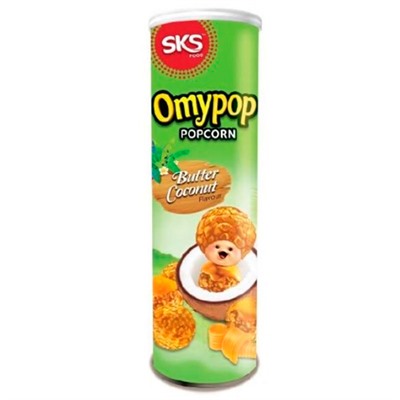 Попкорн Omypop Кокосовые сливки 85гр