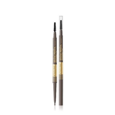 EVELINE Micro Precise Brow Pencil Водостойкий карандаш для бровей №02 Soft Brown