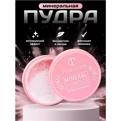 Пудра для лица матирующая рассыпчатая Penelopa Mineral Powder