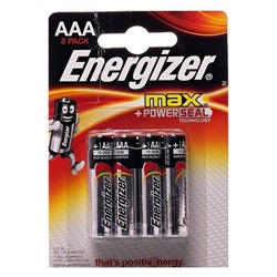 Батарейка AAA Energizer LR03 Max (8-BL) (96) ЦЕНА УКАЗАНА ЗА 8 ШТ