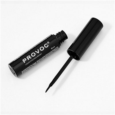 Provoc Ультратонкая жидкая подводка для глаз Liquid Eyeliner Brush