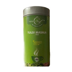 Индийский чай в Жестяной банке Tulsi Masala tea, 100g