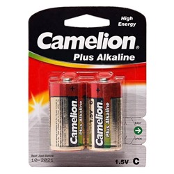 Батарейка C Camelion LR14 Plus Alkaline (2-BL) (12/192) .. ЦЕНА УКАЗАНА ЗА 2 ШТ