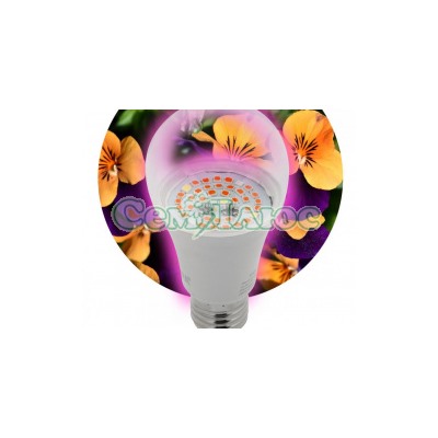Лампа Эра Фито для растений 11W E27 св/д 22мкмоль/с полный спектр 440-660нм 120х60 4903