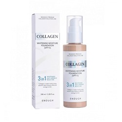 Тональный крем с коллагеном SPF 15 тон 13 COLLAGEN 3 in 1, 100ml