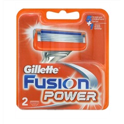 Сменные кассеты для бритья Fusion Power, 2шт