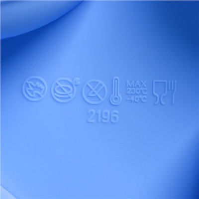 Форма силиконовая для выпечки Доляна «Праздник.Для новорожденных», 28,5×16,5 см, 6 ячеек (8х5,7 см), цвет МИКС