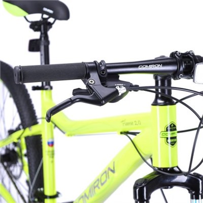 Велосипед 26" рама 17" 21sp GT610 L COMIRON FLAME цвет: лайм (Light lime)