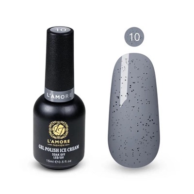 Полигель для маникюра L'AMORE Fashion Polish Gel Ice Cream 15мл, тон 10