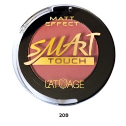 L’atuage Румяна компактные SMART TOUCH №208 розово-коралловый