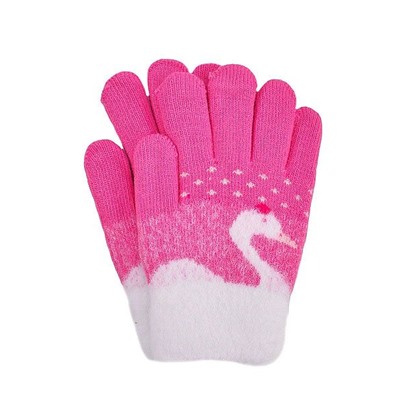 Перчатки - розовый цвет