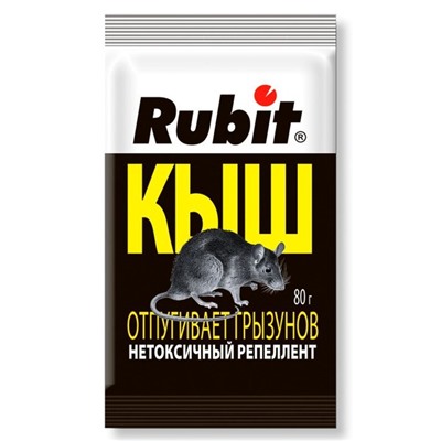 Саше-пакет от грызунов "Rubit", пакет, 80 г