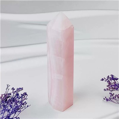 Радуга Самоцветов Кристалл из розового Кальцита