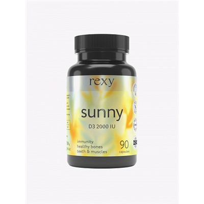 Витамин D3 Rexy Sunny 2000 МЕ