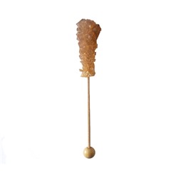 Сахар тростниковый на палочке коричневый 11 см, 6 г в инд.упаковке, шт