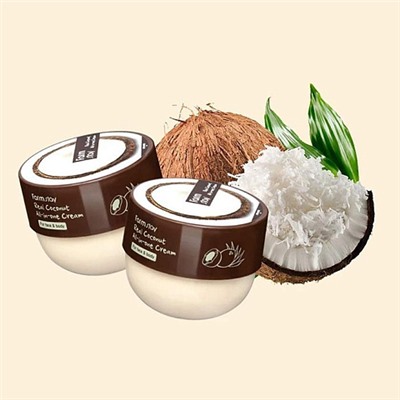 Крем для лица и тела SELINE GIRL Real Coconut 300 мл