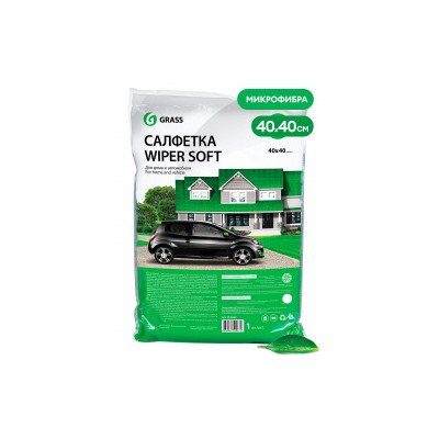 Салфетка WIPER SOFT 100 % микрофибра 40*40см