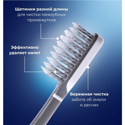 Зубная щётка Evermex Essential, средней жёсткости, 2 шт.