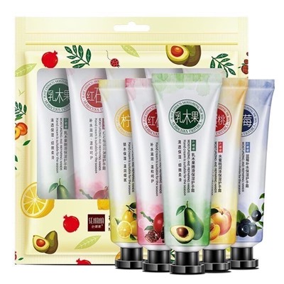 Набор кремов SENANA Fruit And Vegetable Hand Cream 5 штКосметика уходовая для лица и тела от ведущих мировых производителей по оптовым ценам в интернет магазине ooptom.ru.