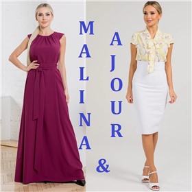 Malina&Ajour - модные наряды, линейка 42-64р-р