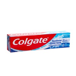 Зубная паста Colgate «Тройное действие», экстра отбеливание, 100 мл