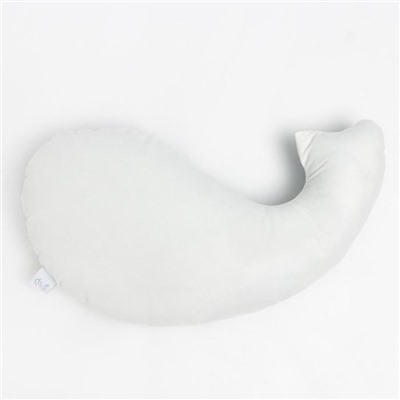 Подушка декоративная Этель «Кит», 60х35 см, велюр, 100% полиэстер