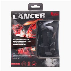 Компьютерная гарнитура Smart Buy SBHG-7000 RUSH LANCER, игровая 3,5 jack (black)