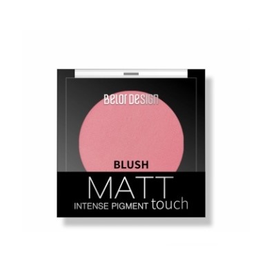 BelorDesign Румяна для лица Matt Touch тон 202  пионовый