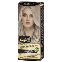 HAIR Happiness Стойкая крем-краска для волос №10.21 Очень светлый перламутровый блондин