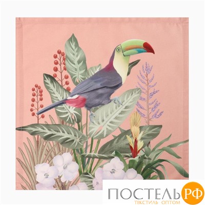 Набор салфеток Этель Tropical animals 40х40см-4 шт., 100% хл., 190 г/м2 10362064