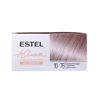 Краска-уход для волос ESTEL светлый блондин, коричнево-фиолетовый
