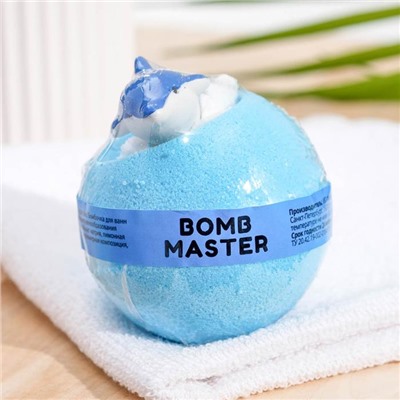 Бомбочка для ванн Bomb Master «Дельфин» синий, 135 г 6628545