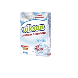 Стиральный порошок"VIKSAN" 2X CLEAN WHITE, 400г