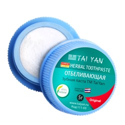 Мини-зубная паста «естественное отбеливание» TaiYan, 5 г