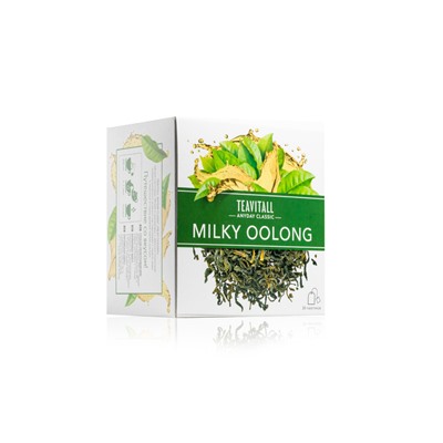Чай зелёный TEAVITALL ANYDAY CLASSIC «Молочный улун», 38 ф/п