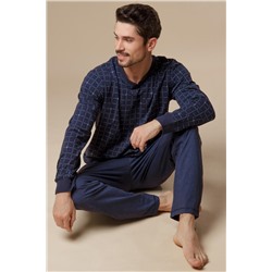 3044PCC Мужская пижама (Дл.рукав+брюки) INDEFINI