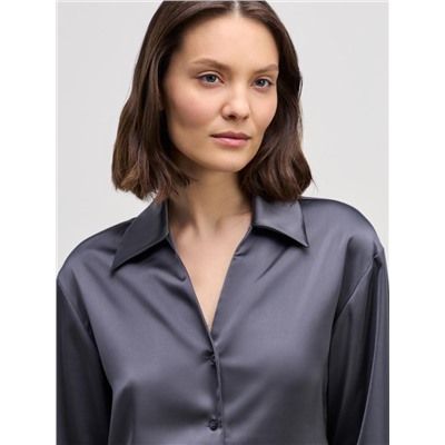 блузка женская темно-серый